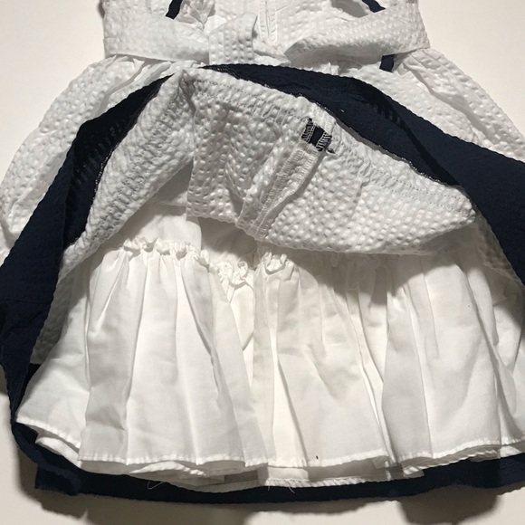 bonnie jean ruffled apron dress - Picture 5 of 8